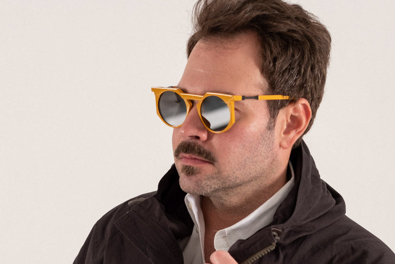 Vava WL0026 Yellow Sunglasses Model